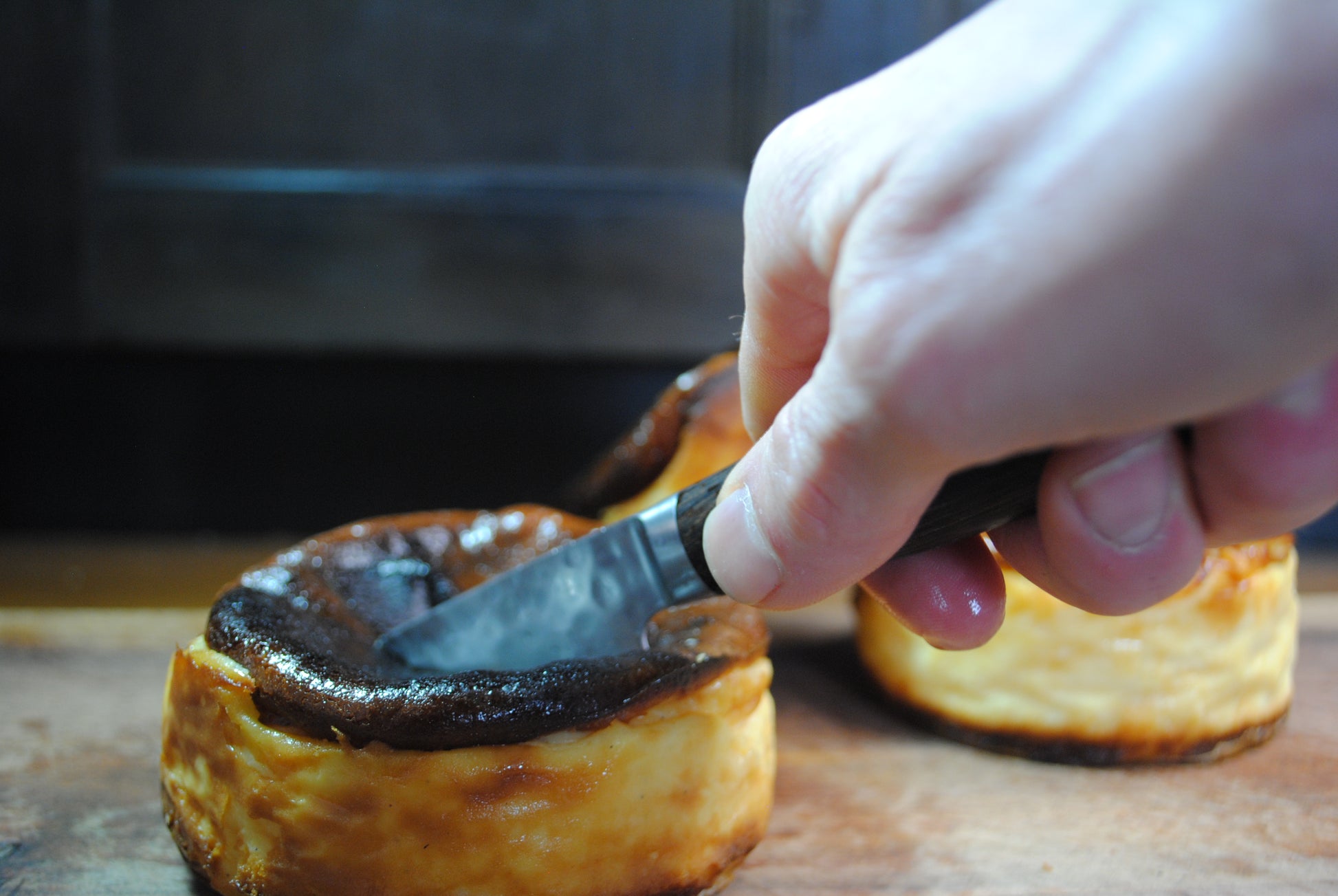 Basque Cheese Cake Mini - Bannerman's Breads