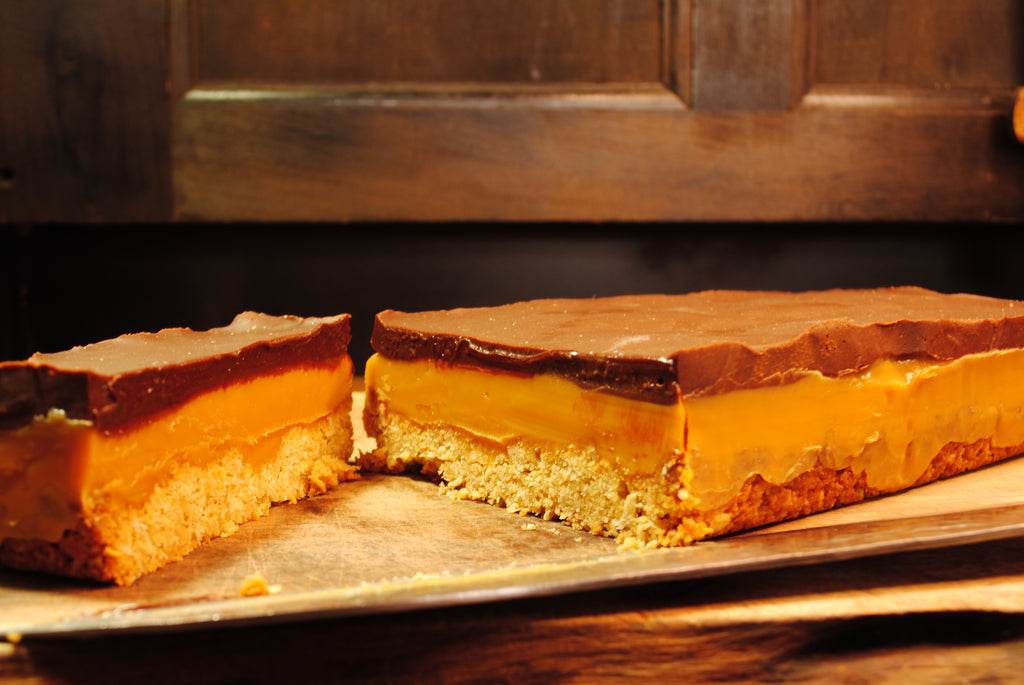 Chocolate Millionaire's Slice 1kg Slab
