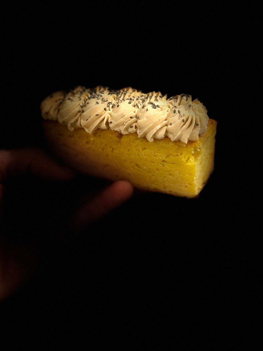 Orange & Almond Tea Cake with Caramel & Vanilla Swiss Buttercream | Bannerman's Breads and More