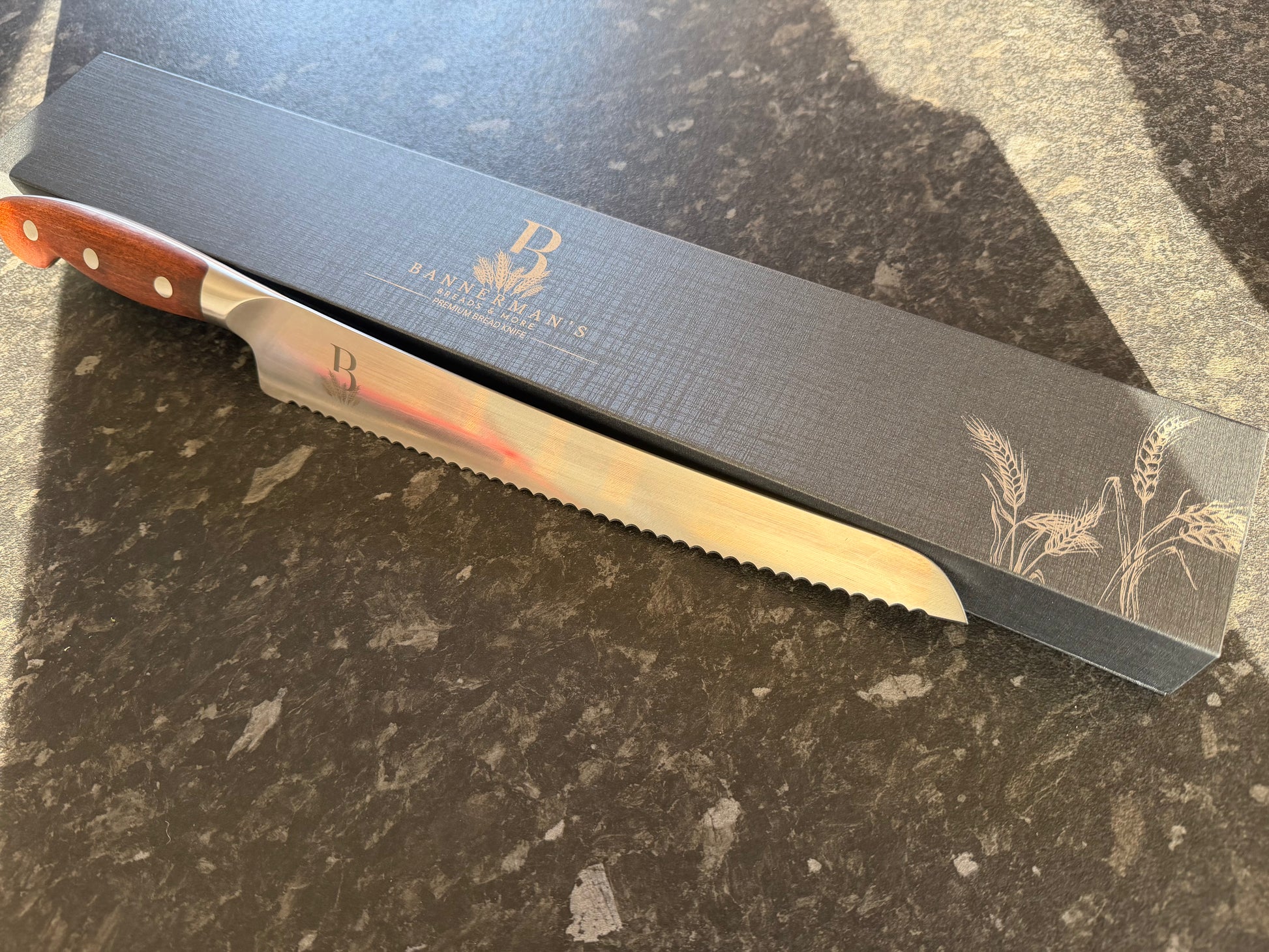 Bannerman's Premium Bread Knife – 10" / 25.4cm German Stainless Steel